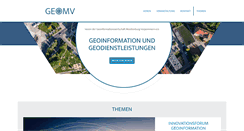 Desktop Screenshot of geomv.de