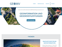 Tablet Screenshot of geomv.de